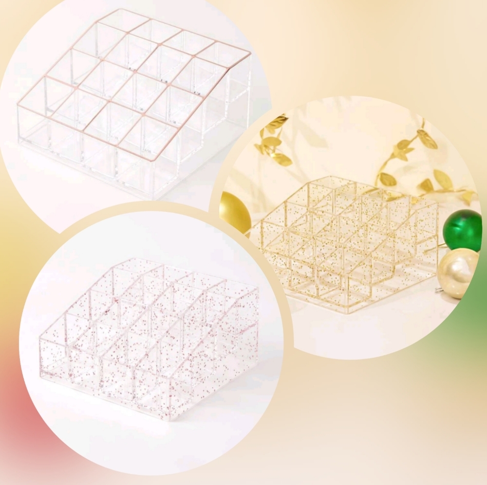 12Grid Acrylic makeup Organizer